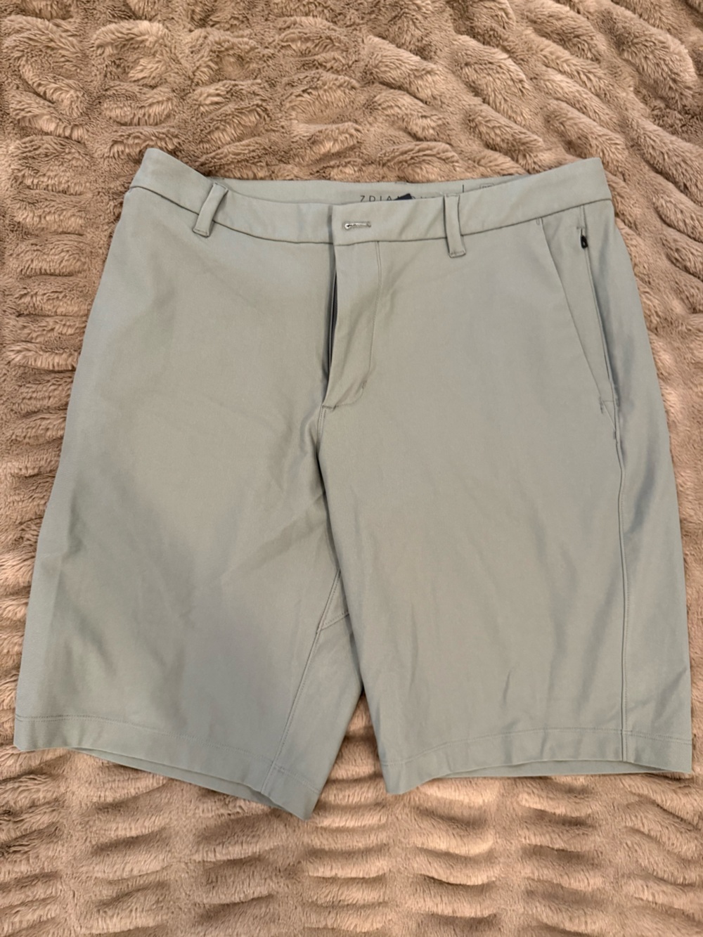 7 Diamonds Men's Light Sage Green Chino Shorts